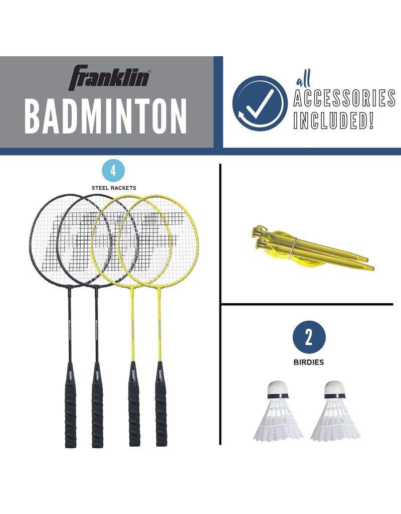 Franklin Sports Outdoor Family Badminton Set