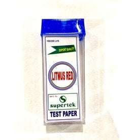 Supertek Scientific Scientific Supertek Litmus Paper-Red