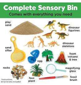 Creativity for Kids Craft Sensory Bin Dinosaur Dig