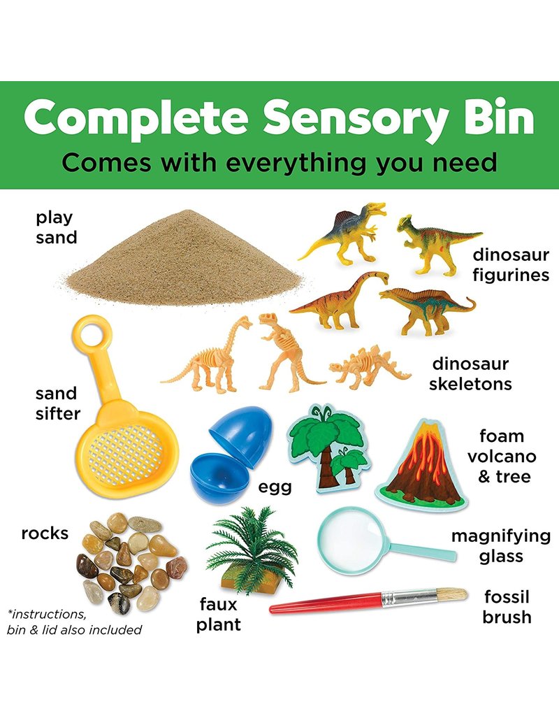 Creativity for Kids Craft Sensory Bin Dinosaur Dig