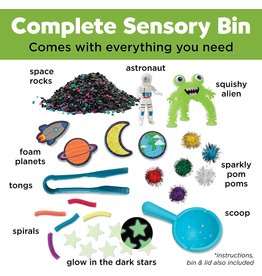 Creativity for Kids Craft Sensory Bin Outer Space