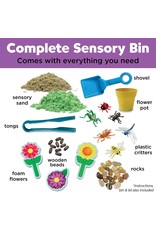 Creativity for Kids Craft Sensory Bin Garden Critters