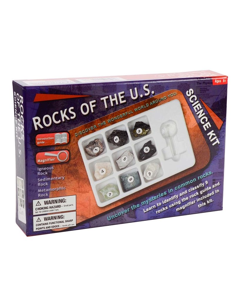 Tedco Toys Science Kit Rocks Of The U.S.