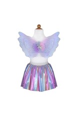 Creative Education (Great Pretenders) Costume Magical Pastel Unicorn Skirt and Wings (Size 4-6)