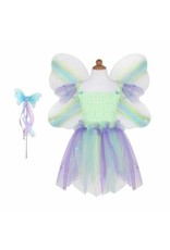 Creative Education (Great Pretenders) Costume Butterfly Dress/Wings/Wand Multi (Size 5-6)