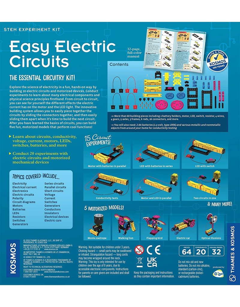 Thames & Kosmos Science Kit Easy Electric Circuits