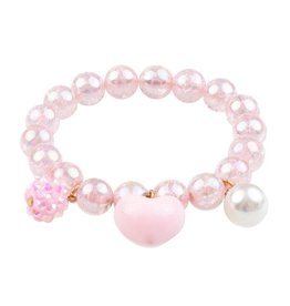 Creative Education (Great Pretenders) Jewelry Pink Heart Bobble Bracelet