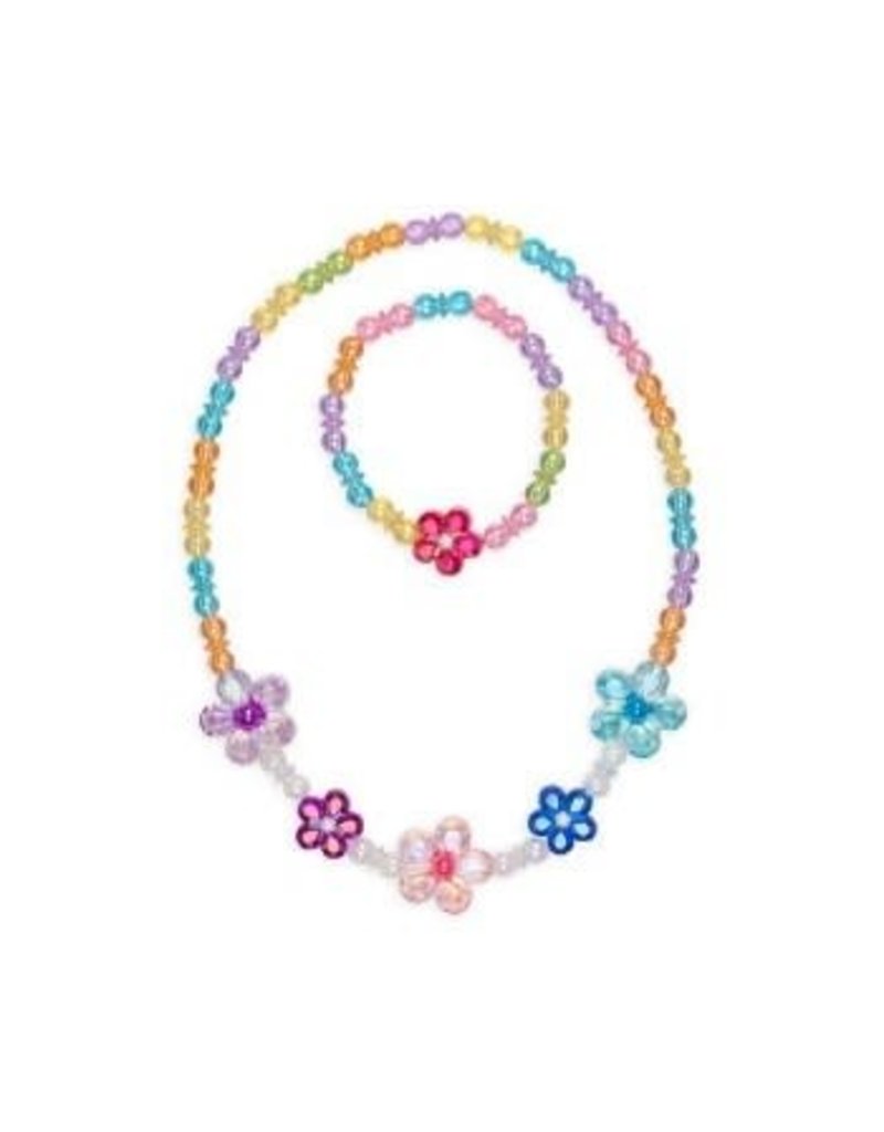 Creative Education (Great Pretenders) Jewelry Blooming Beads Necklace and Bracelet Set