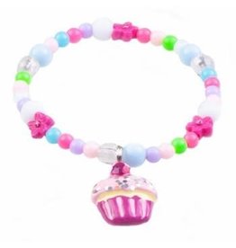 Creative Education (Great Pretenders) Jewelry Cutie Cupcake Crunch Bracelet (Assorted Colors)