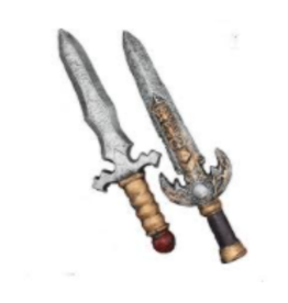 Creative Education (Great Pretenders) Costume Accessories Knight Dagger (Assorted Styles; Sold Individually)