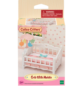 Epoch Calico Critters Crib With Mobile