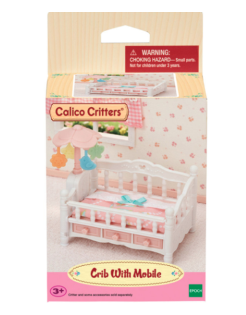 Epoch Calico Critters Crib With Mobile