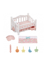 Epoch Calico Critters Crib With Mobile