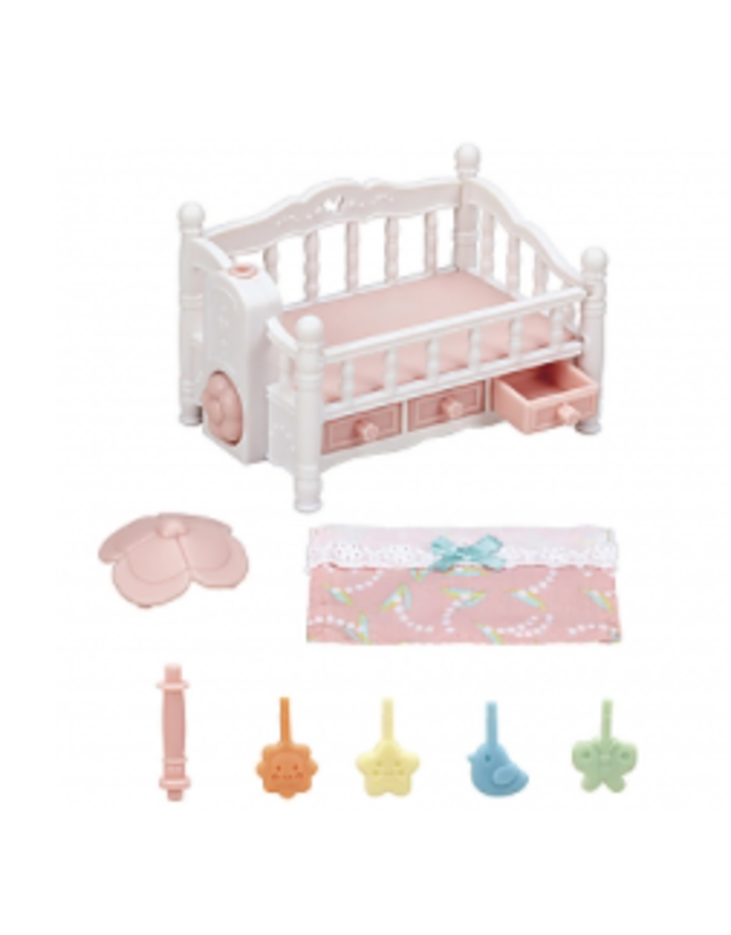 Epoch Calico Critters Crib With Mobile