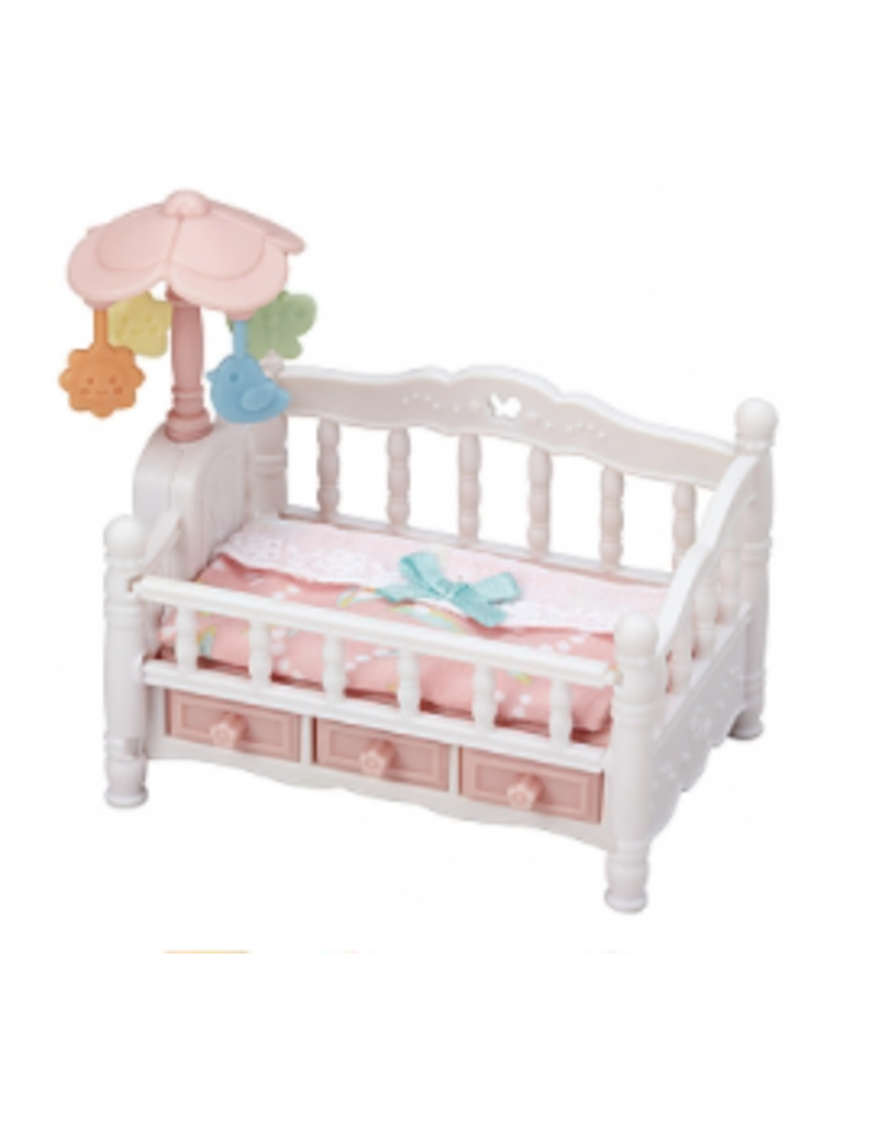 Epoch Calico Critters Crib With Mobile