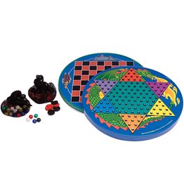 Schylling Toys Game Tin Chinese Checkers