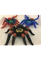 Schylling Toys Novelty Plastic Stretchy Hand Puppet Spider (Colors Vary; Sold Individually)