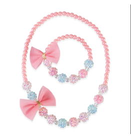 Creative Education (Great Pretenders) Jewelry Think Pink Necklace and Bracelet Set
