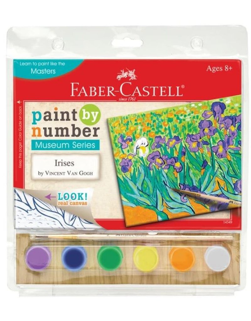 Faber-Castell Paint By Number Museum Series-Irises