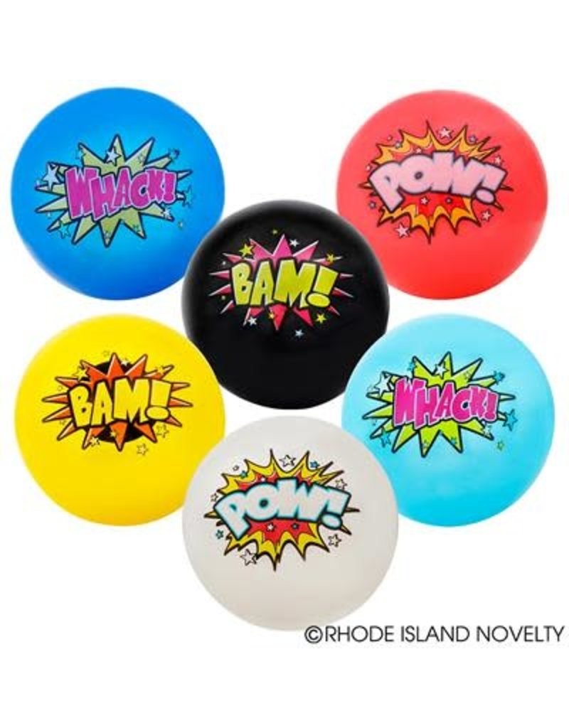 Rhode Island Novelty Ball Superhero Vinyl (10"; Assorted; Sold Individually)