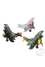 The toy network Die-cast Pullback Classic Biplane (5"; Colors Vary; Sold Individually)