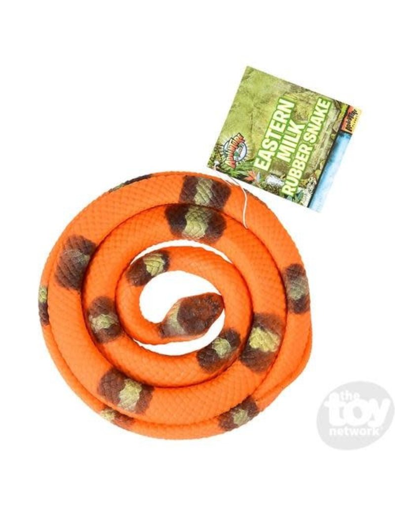 The toy network Rubber Snake Eastern Milk (48")