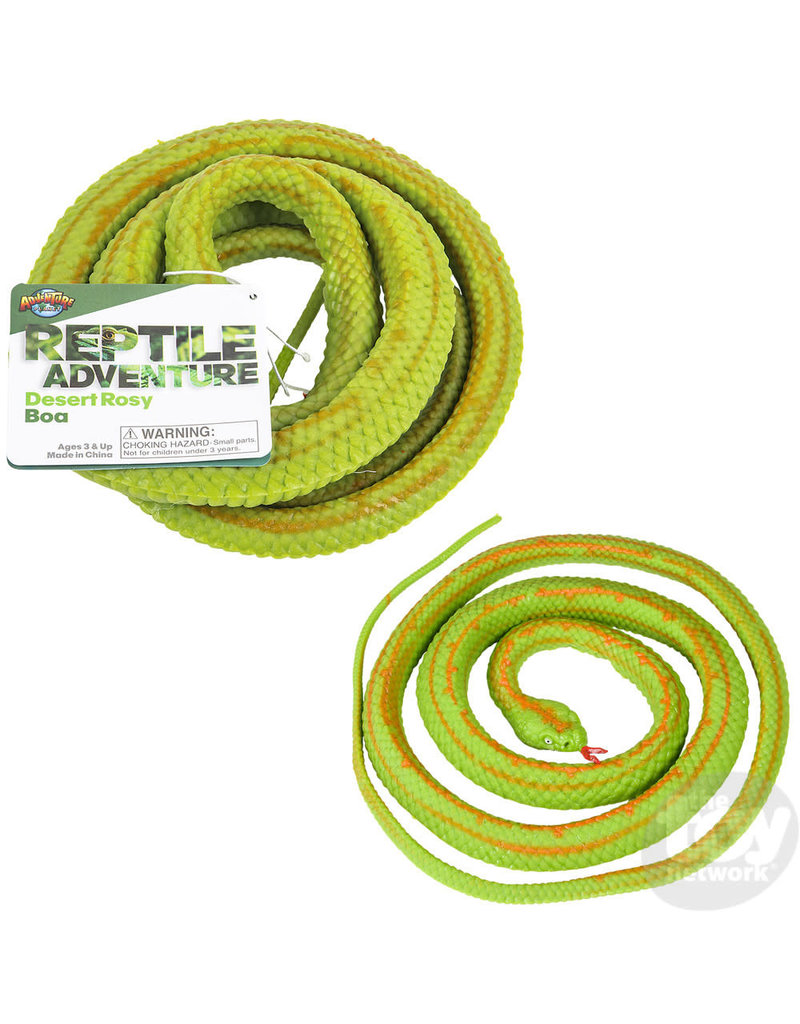 The toy network Rubber Snake Desert Rosy Boa (48")
