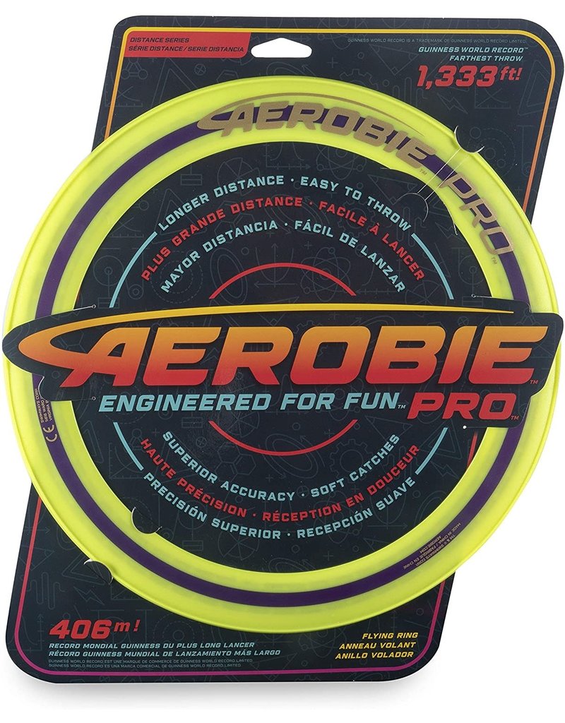 Spin Master Outdoor Flying Aerobie Pro Disc (13") - Lime