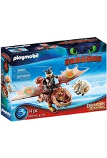 Playmobil Playmobil Dragon Racing: Fishlegs and Meatlug