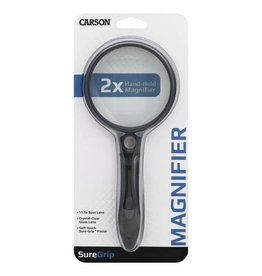 Carson optical Scientific Carson 2X Magnifying Glass w/ 11.5x Spot Lens