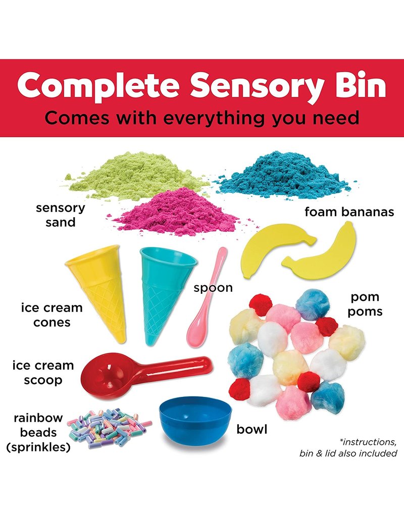 Creativity for Kids Craft Sensory Bin Ice Cream Shop