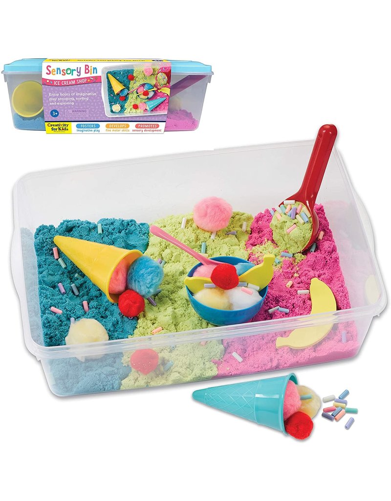 Creativity for Kids Craft Sensory Bin Ice Cream Shop