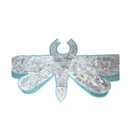 Creative Education (Great Pretenders) Costume Colour-A-Cape Dragonfly Wings (Size 4-7)