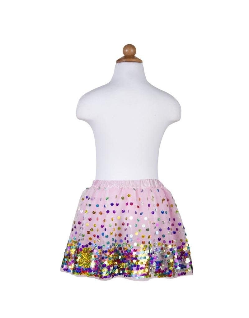 Creative Education (Great Pretenders) Costume Accessories Party Fun Sequin Skirt (Size 4-6)