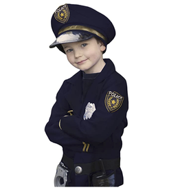 Creative Education (Great Pretenders) Costume Police Officer Set with Accessories (Size 5-6)