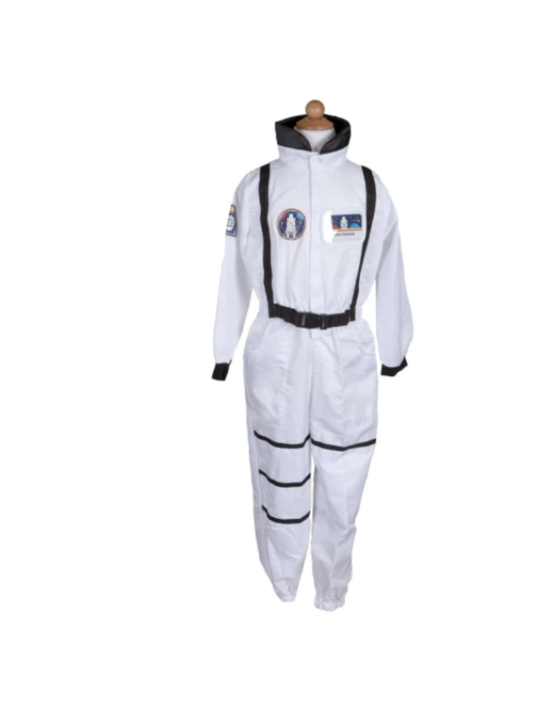 Creative Education (Great Pretenders) Costume Astronaut Jumpsuit Set with Hat and ID Badge (Size 5-6)