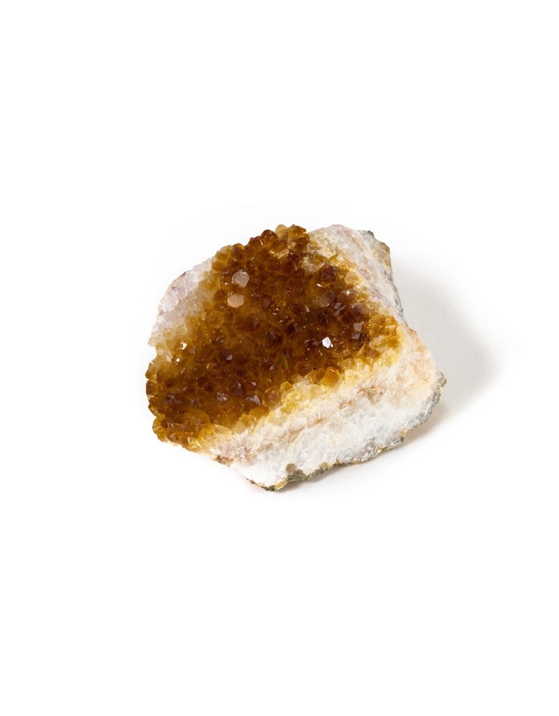 Squire Boone Village Rock/Mineral - Citrine Druse (Medium 2-3"; Sizes and Colors Vary; Sold Individually)
