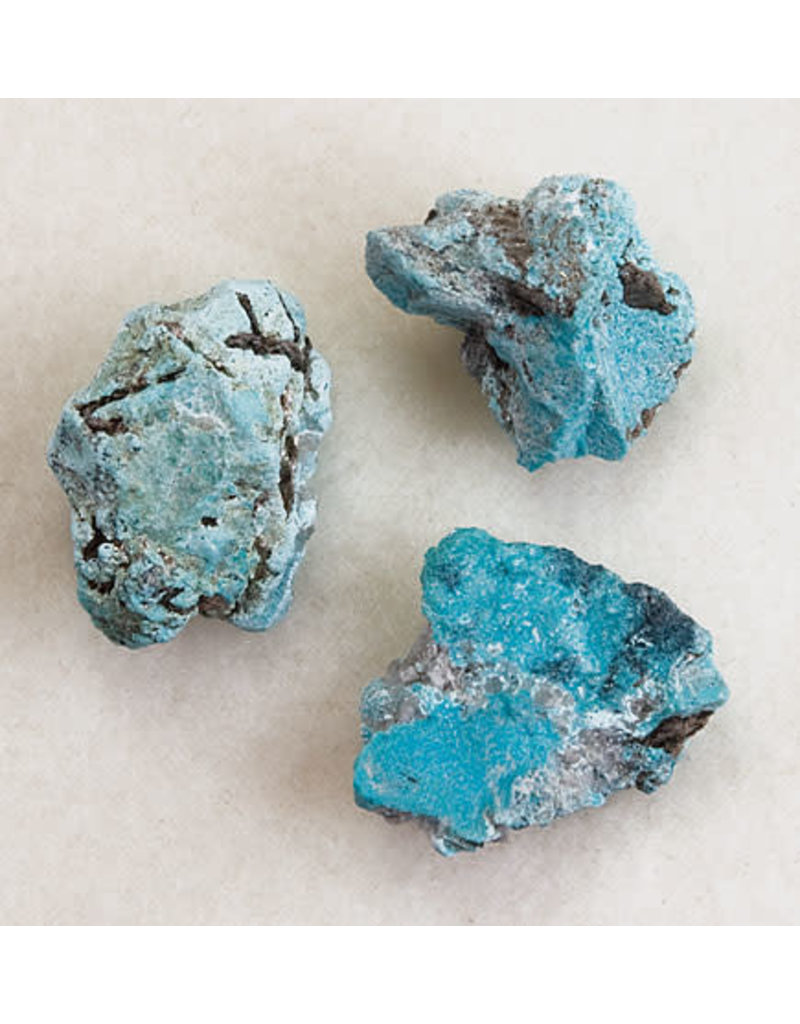 Squire Boone Village Rock/Mineral Turquoise (Small, 3/4"; Sizes and Colors Vary; Sold Individually)