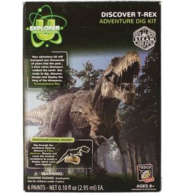 Tedco Toys Dig Kit T-Rex Discover