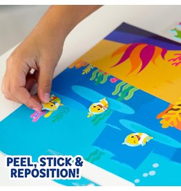Horizon USA Art Supplies Stickers Baby Shark Sticker Play Set
