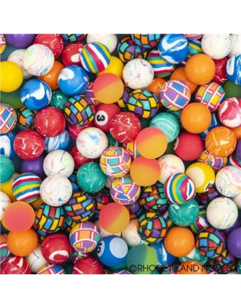 Rhode Island Novelty Novelty High-Bouncy Ball  - Small  - (1"; Assorted; Sold Individually)
