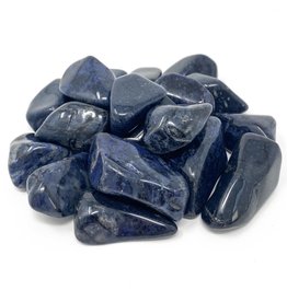 Squire Boone Village Rock/Mineral Tumbled Dumortierite (Sizes and Colors Vary; Sold Individually)