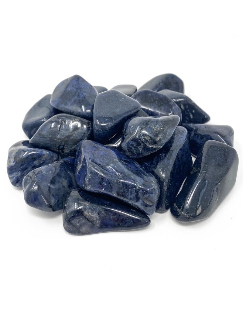 Squire Boone Village Rock/Mineral Tumbled Dumortierite (Sizes and Colors Vary; Sold Individually)