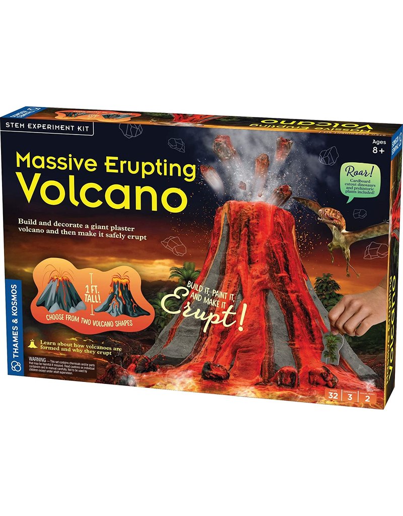Thames & Kosmos Science Kit Massive Erupting Volcano