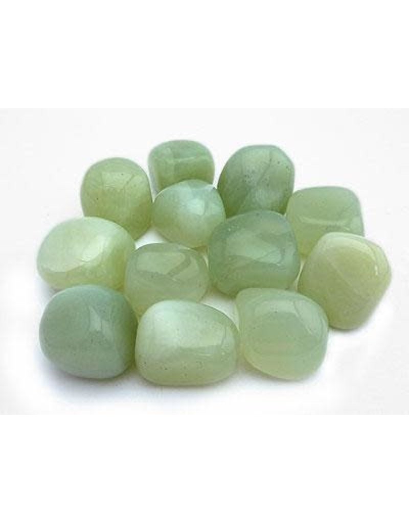 Squire Boone Village Rock/Mineral - Jade, Tumbled (Sizes and Colors Vary; Sold Individually)