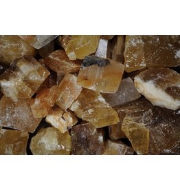 Squire Boone Village Rock/Mineral Honey Calcite (Small: 1 1/4"; Sizes and Colors Vary; Sold Individually)