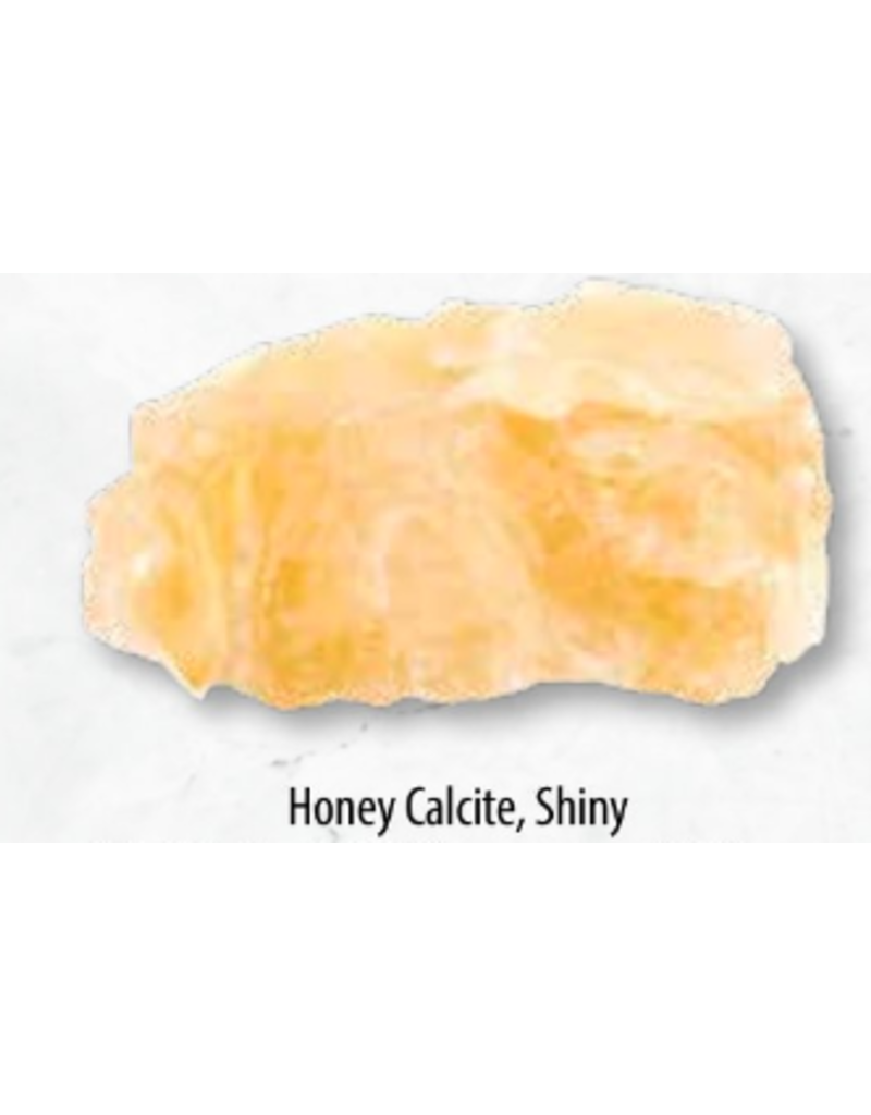 Squire Boone Village Rock/Mineral Honey Calcite (Small: 1 1/4"; Sizes and Colors Vary; Sold Individually)