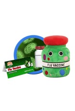 Giant Microbes Plush Giant Microbes Flu Vaccine