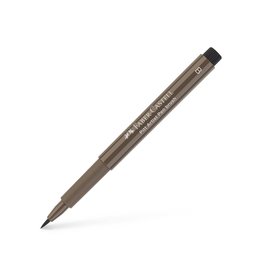Faber-Castell Art Supplies Pitt Artist Pen - Brush (B) Nib - Walnut Brown (177)