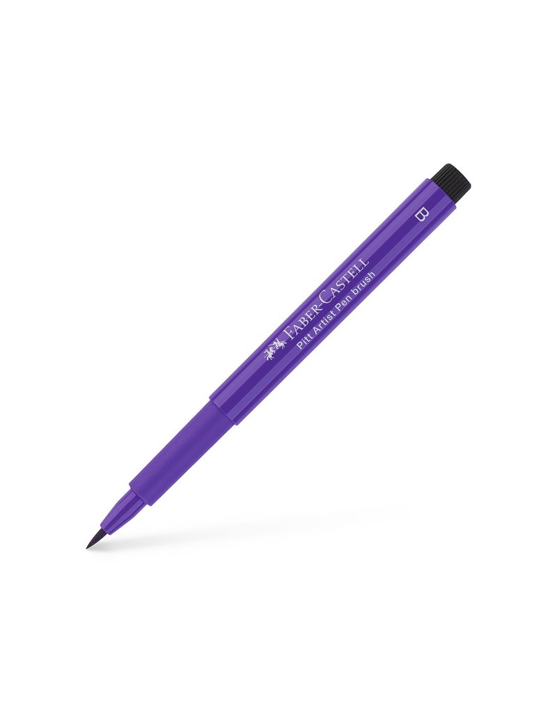 Faber-Castell Art Supplies Pitt Artist Pen - Brush (B) Nib - Purple Violet (136)